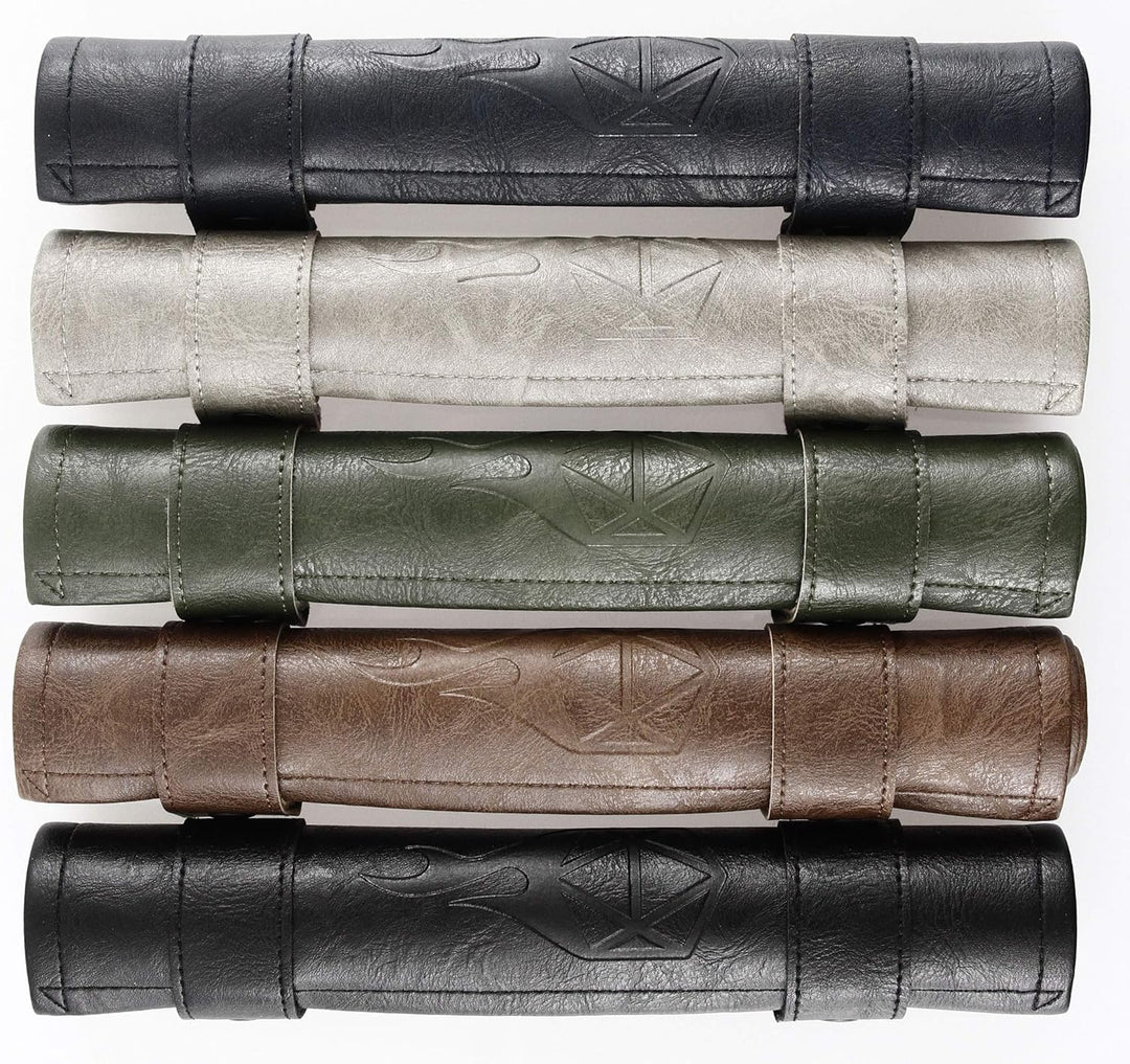 Scroll Dice Tray and Rolling Mat with Zippered Dice Holder - Storage Pouch Holds