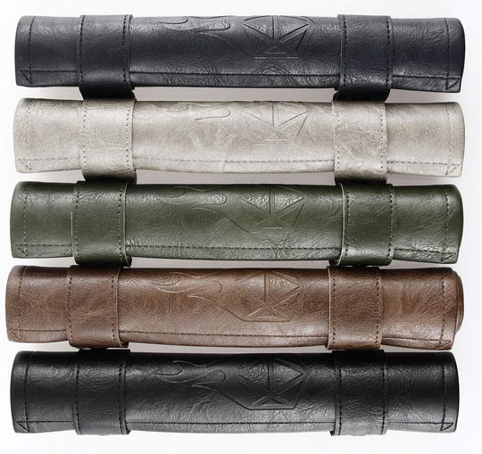 Scroll Dice Tray and Rolling Mat with Zippered Dice Holder - Storage Pouch Holds