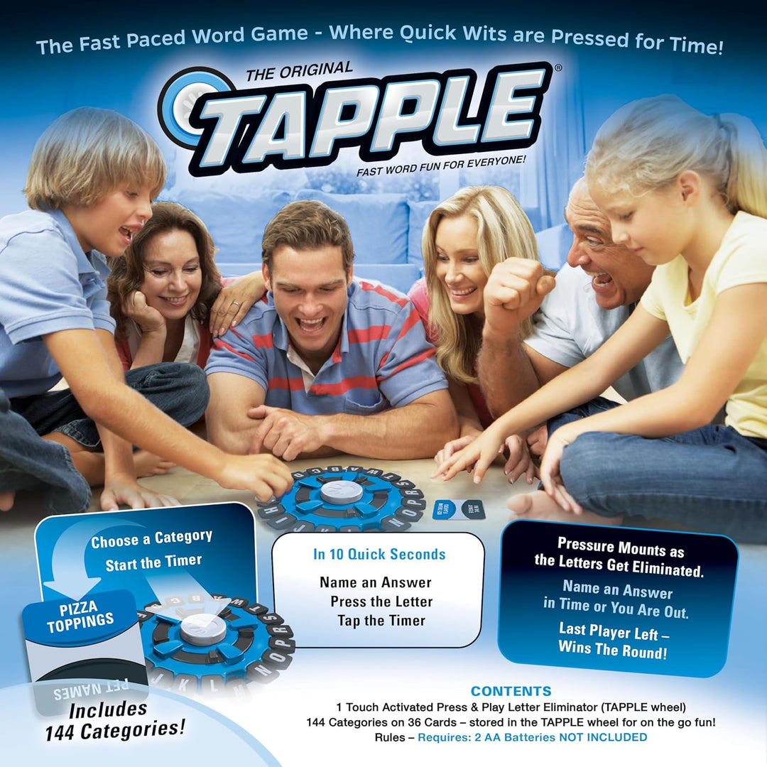 Fast-Paced Family Board Game Choose a Category & Race Against The Timer to be The Last Player