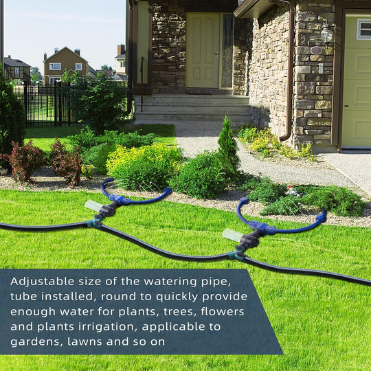 Deep Root Watering Ring – Outdoor Sprinkler 360° System