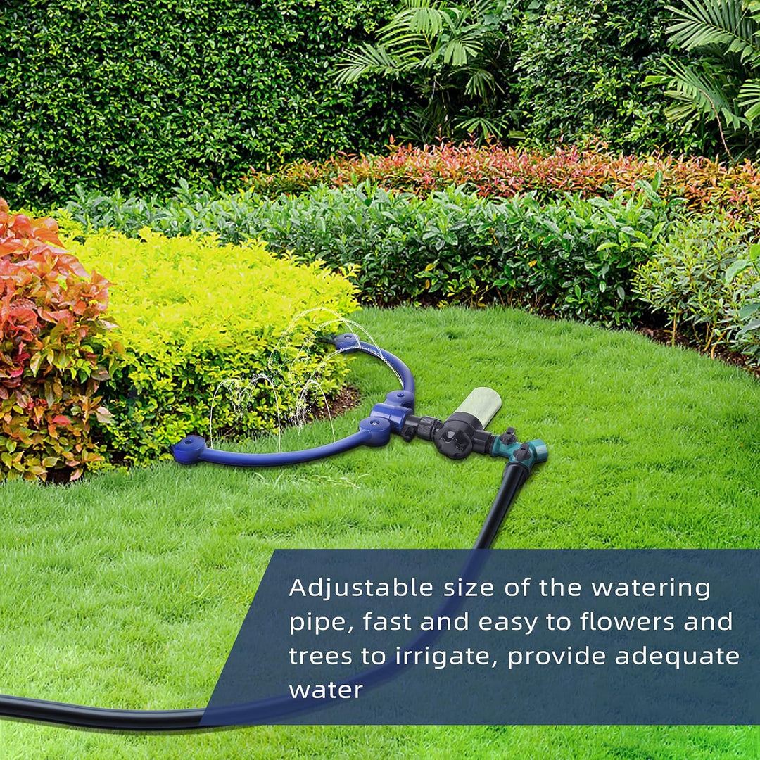 Deep Root Watering Ring – Outdoor Sprinkler 360° System