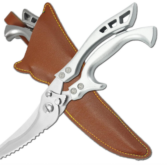 Heavy Duty Poultry Shears, Stainless Steel Kitchen Scissors (MOQ 10 Sets)