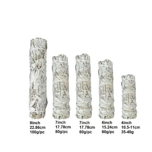 Premium Quality White Sage Smudge Sticks for removing negative energy