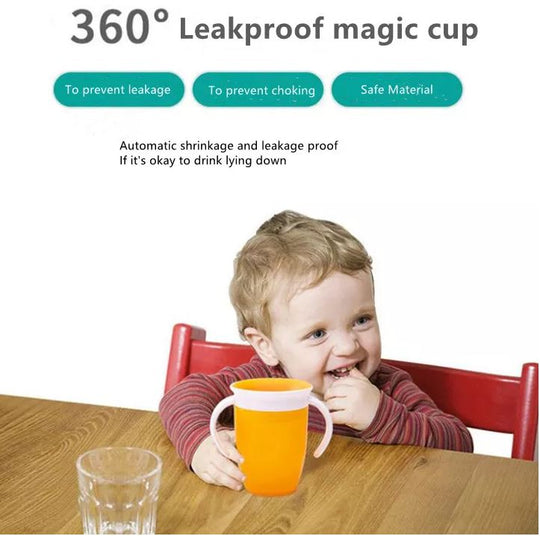 Baby Learning Drinking Cup & Baby Bowl Flying saucer Rotating & Balancing Combo Pack