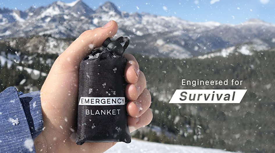 Emergency Blankets Extra Large Thermal Foil Space Blankets for Camping