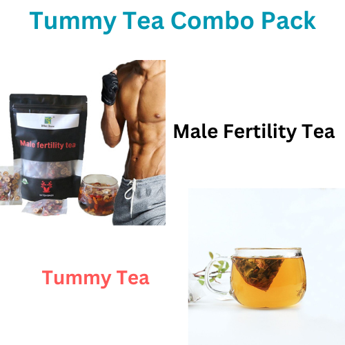 Male Fertility Tea & Flat Tummy Tea Pack(Bulk 3 Sets)