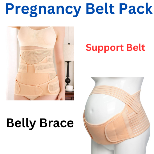 Support Belt & Maternity Belly Brace Pack(Bulk 3 Sets)