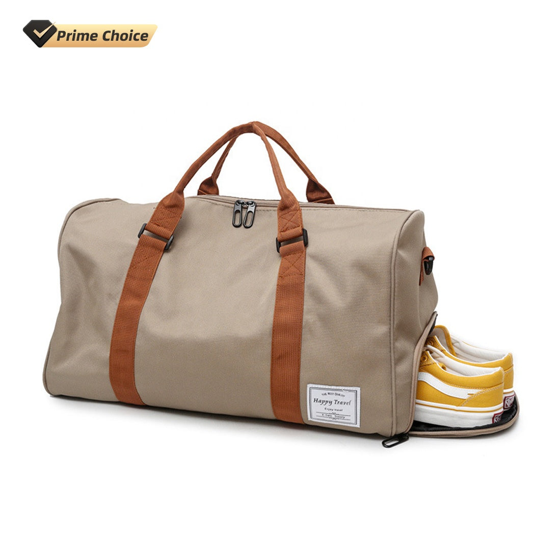 Sports Gym Bag with Shoe Compartment & Wet Pocket,Travel Duffel Bag