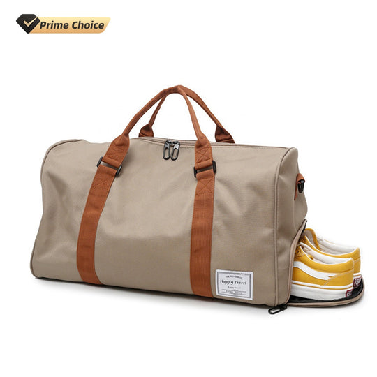 Sports Gym Bag with Shoe Compartment & Wet Pocket,Travel Duffel Bag
