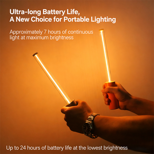 Modern Rechargeable LED Tube Table Lamp – Minimalist Ambient Desk Light