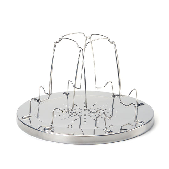 Folding Camp Stove Toaster Stainless Steel Camping Toaster for 4 Slices of Bread (MOQ 10 Sets)