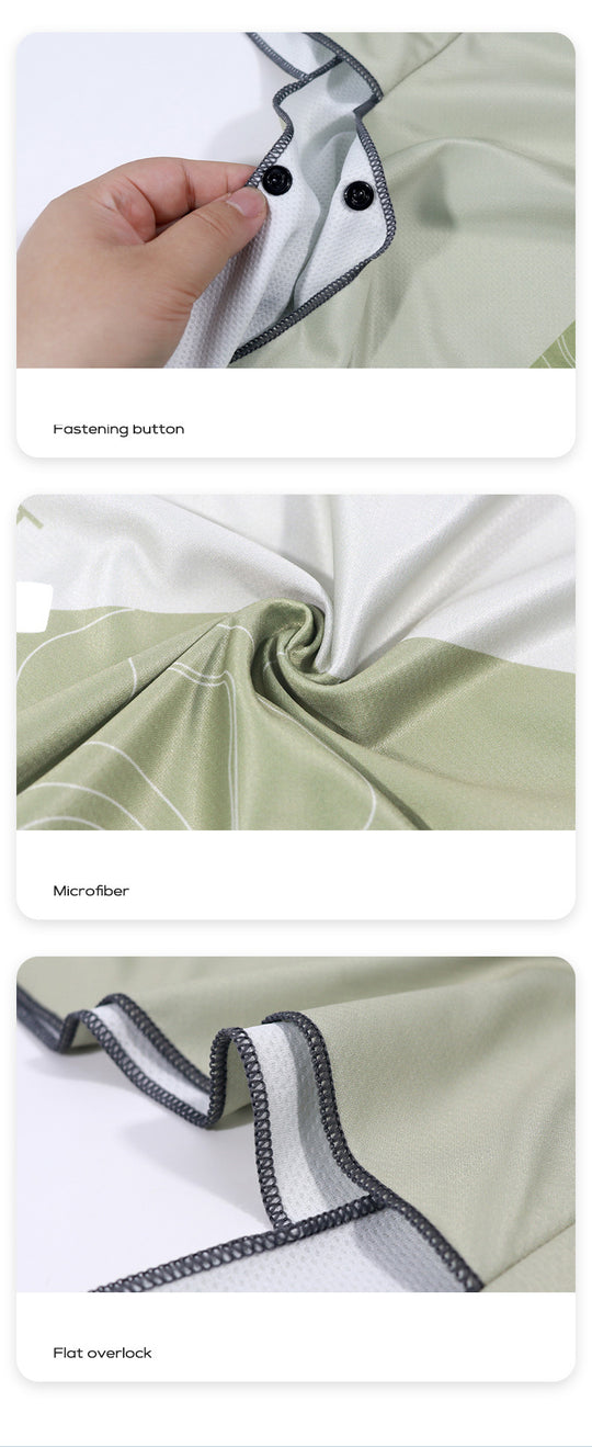 Magic Neck and Face Ice Towel Microfiber Cold Guard Towel Cooling Hoodie Towel for Outdoor (MOQ 10 Sets)