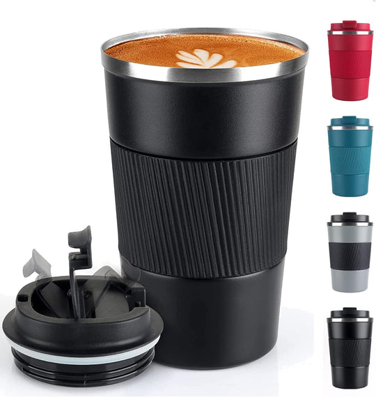 Vacuum Stainless Steel Insulated Travel Mug Spill Proof with Leakproof Lid