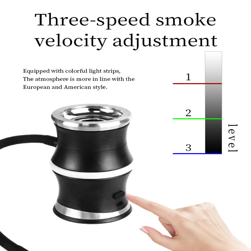 Electric Home Use Smoker Cocktail Whiskey Infuser Gift Set (MOQ 10 Sets)