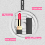 Lipstick Multi Speed Secret Vibrator- MOQ 10 pcs