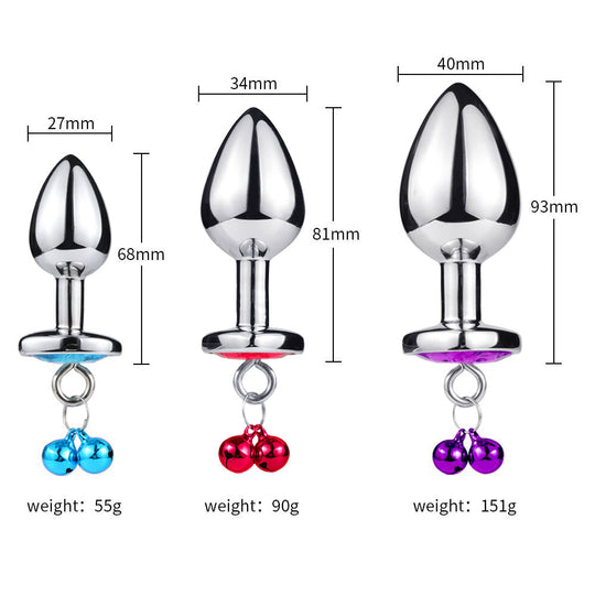 Copy of Butt Plugs Jingles Detachable & Add On's Options