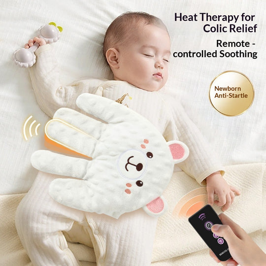 PalmSoothe Smart Baby Remote-Controlled Colic & Flatulence Relief Pad (MOQ 10 Sets)