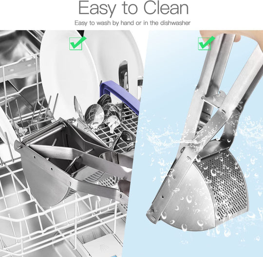 Potato Ricer Triangle Stainless Steel Potato Masher (MOQ 10 Sets)