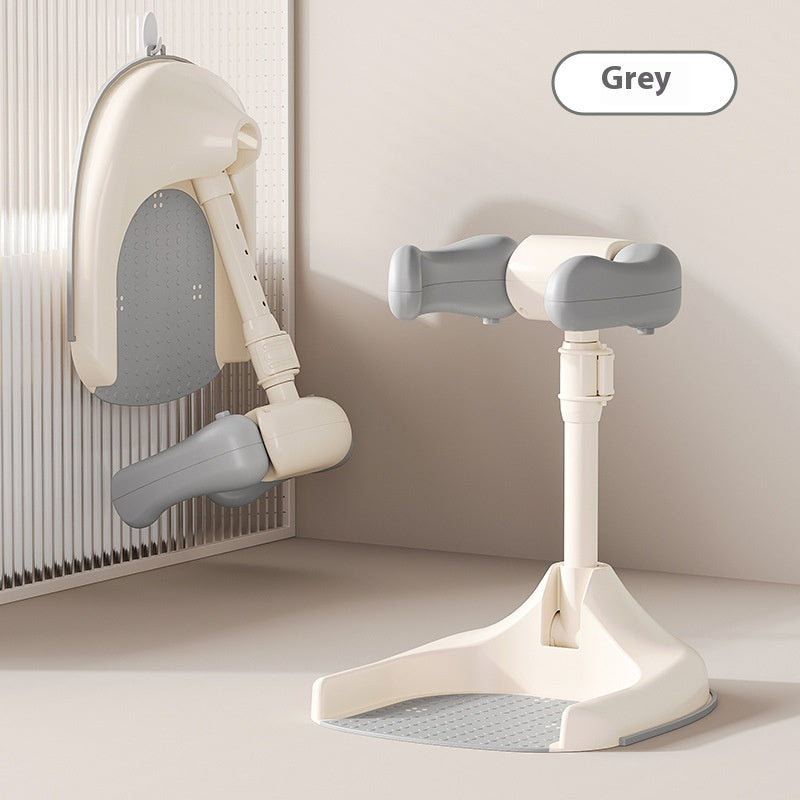 Baby Bath Stand with Adjustable 5 Levels Foldable Infant Bath Seat