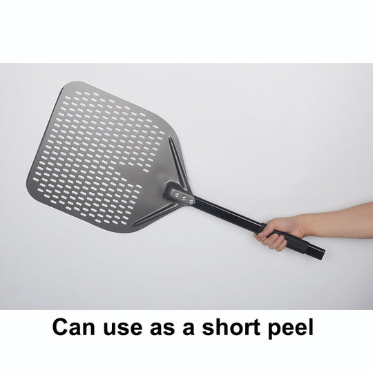 Pizza long Peel Perforated Pizza Shovel Aluminum Brick Oven Detachable
