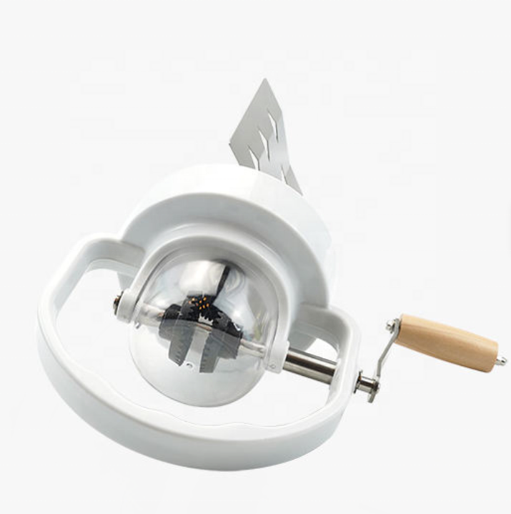 Butter Churner Mason Glass Jar Butter Maker Butter Churner Mason Jar with Stainless Steel Gear and Hand Crank (MOQ 10 Sets)