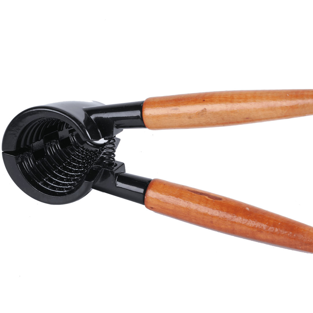 Nutcracker Pecan Walnut Plier Opener Tool with Wood Handle (MOQ 10 Sets)