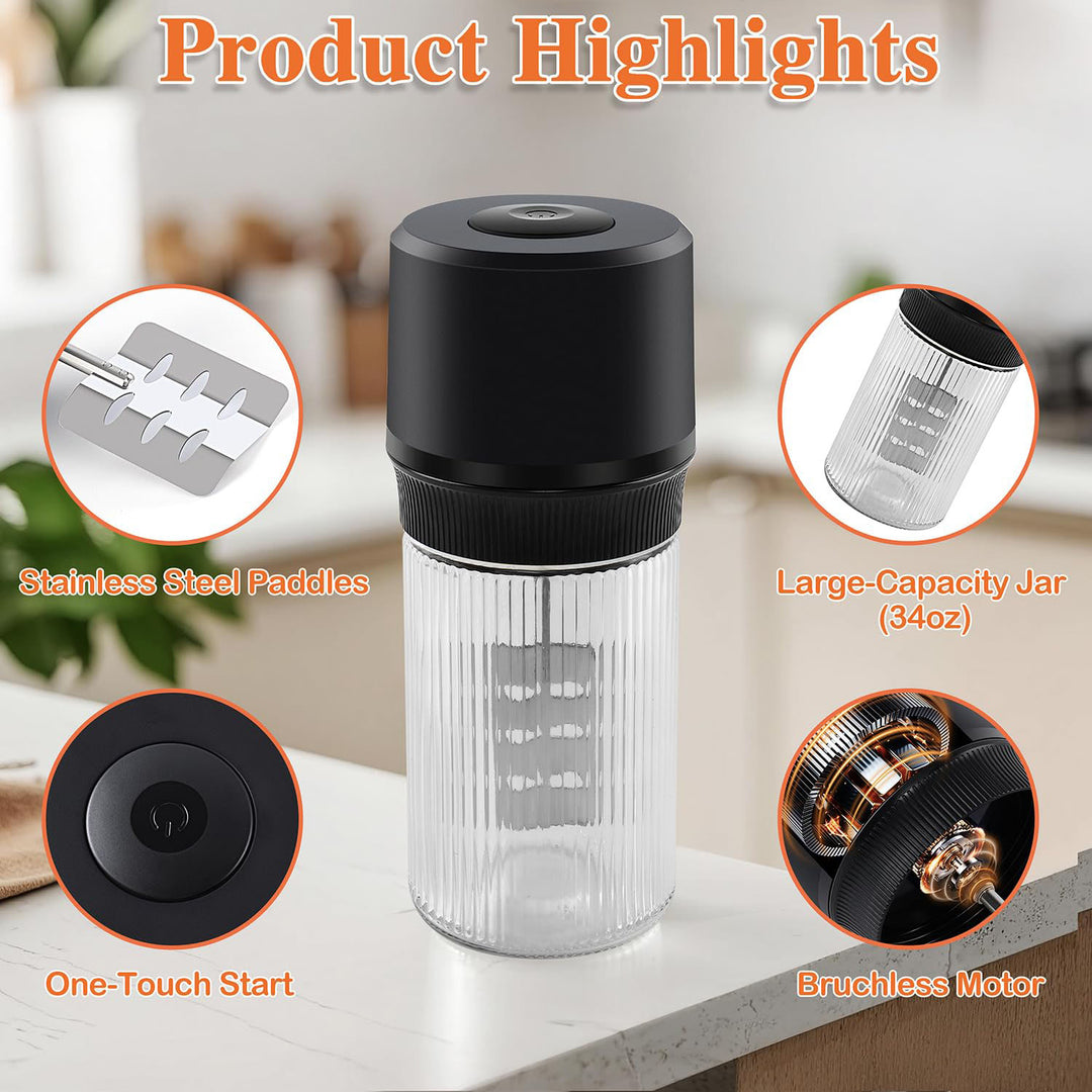 One-Touch Electric Butter Churner for Fresh Cream