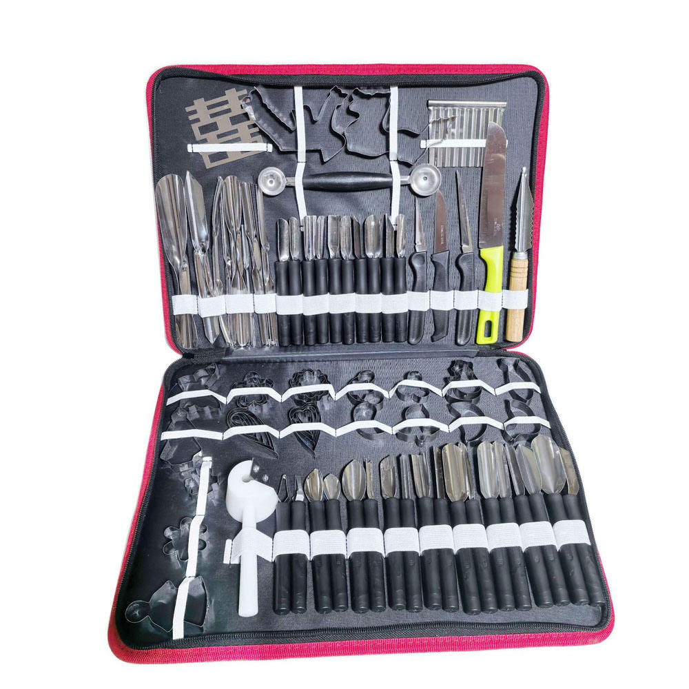 Multifunctional Portable Vegetable Fruit Food Engraving Peeling Kitchen Carving Sculpting Modeling Tools (MOQ 10 Sets)