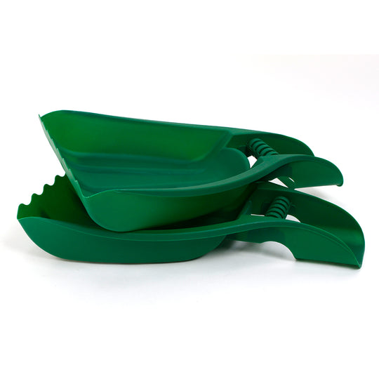 Large Leaf Scoops and Hand Rake Claw, Ergonomic Hand Held Garden Rake Grabbers for Picking up Leaves