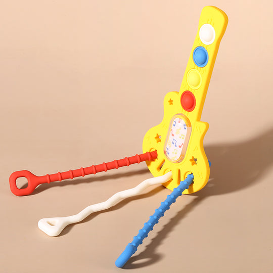 Montessori Pull String Toy activity Fidget Toy for Babies (MOQ 10 Sets)