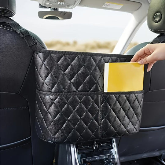 Car Storage Mesh Bag, Front Seat Storage Hanging Bag, Multifunctional Car Storage Bag