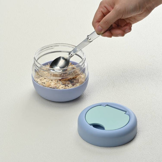 Microwave & Dishwasher Safe, Airtight Meal Prep & Food Storage Jar for Lunch