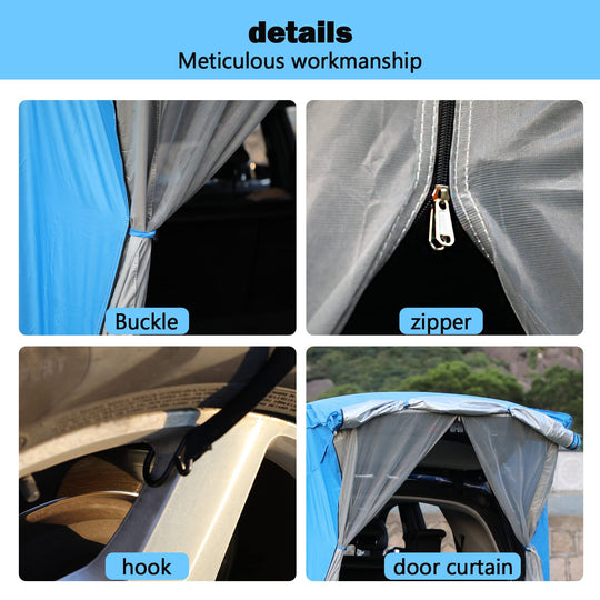 Waterproof SUV Tailgate Tent - Large Portable Shelter (MOQ 10 Sets)