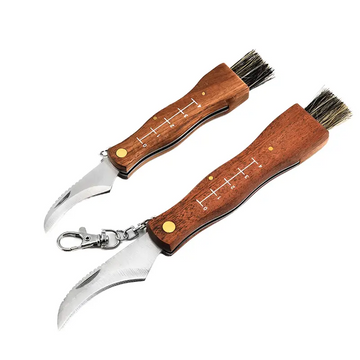 Folding Camping Hunting Truffles Harvest Sharp Knives Natural Wood Handle Pocket knife