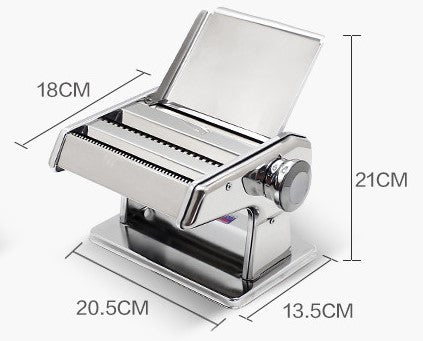 Household Fresh Manual Italy Pasta Maker Adjustable Settings