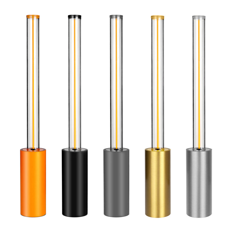 Modern Rechargeable LED Tube Table Lamp – Minimalist Ambient Desk Light