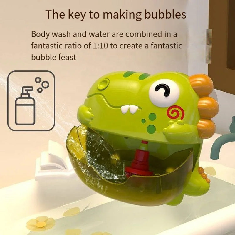 Automatic Bubble Machine for Kids with LED Lights & Musical Bubble Blower Toy (MOQ 10 Sets)