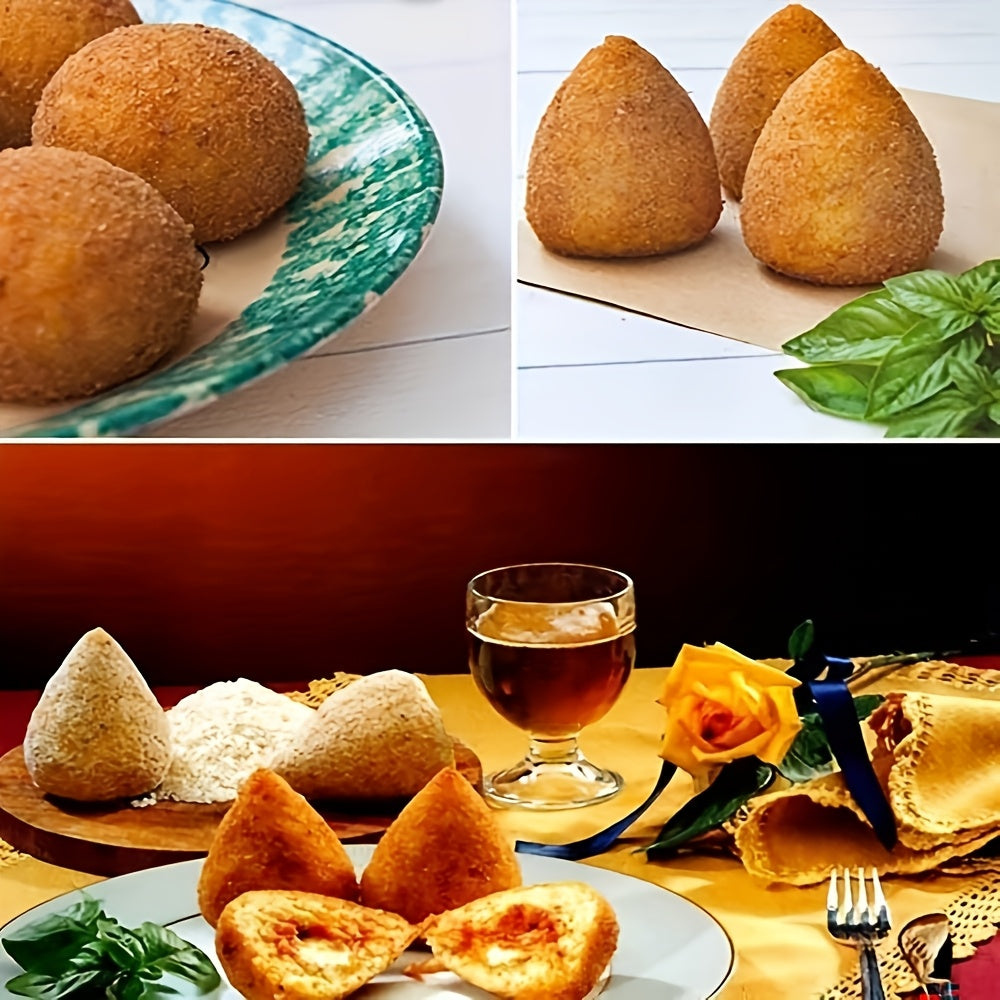 Arancini Maker Mold Set Dual Set for Round & Conical Rice Ball Bento Meals