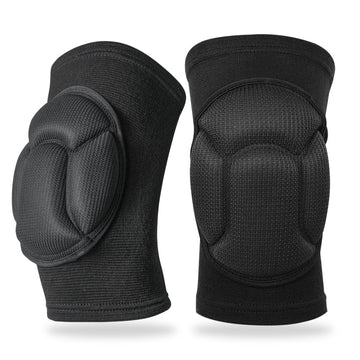 Volleyball Knee Pads for Women & Men, Turtle Shell EVA Foam Knee Protectors for Dance, Wrestling & Work (1 Pair)