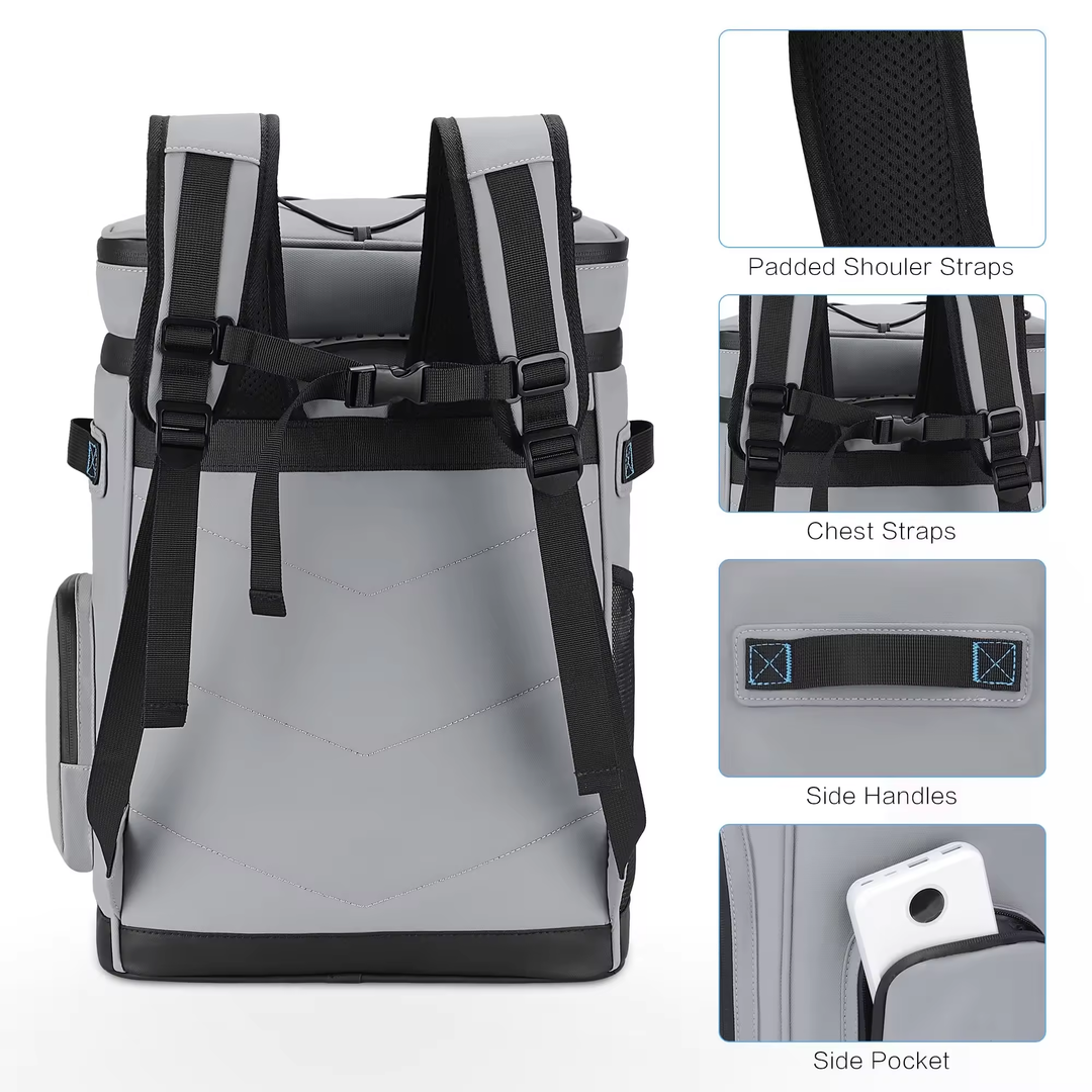 Waterproof Insulated Cooler Backpack Insulated Leakproof Thermal Cooler (MOQ 10 Sets)