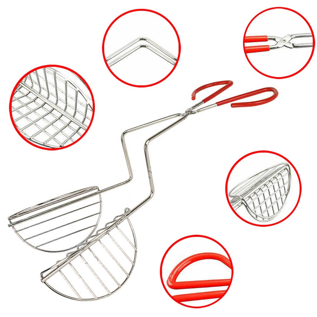 Stainless Steel Taco Maker Tongs (MOQ 10 Sets)