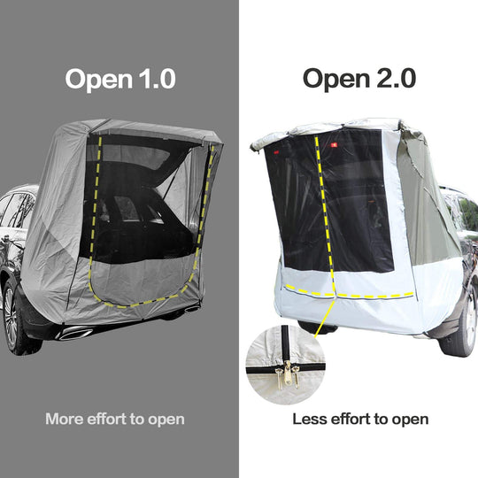Waterproof SUV Tailgate Tent - Large Portable Shelter (MOQ 10 Sets)