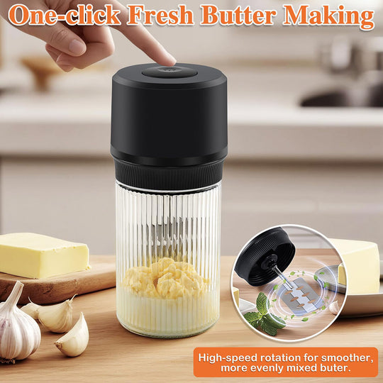 One-Touch Electric Butter Churner for Fresh Cream