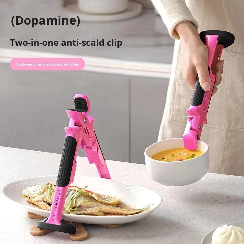 Steamer Clip Disc Anti-Slips Elevator Pot Clamp