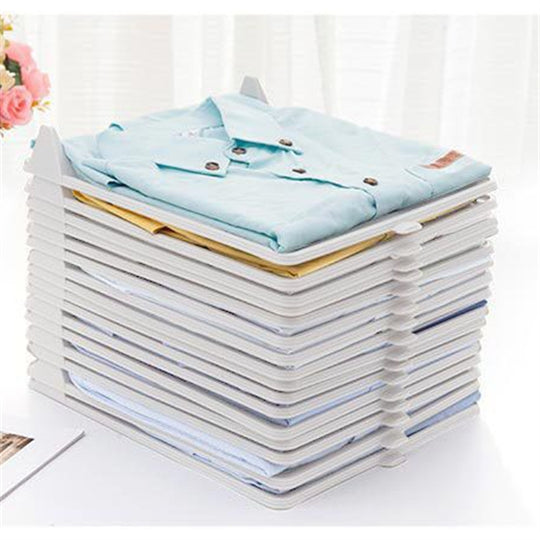 Fold Board Clothes Organization System Shirt Folder