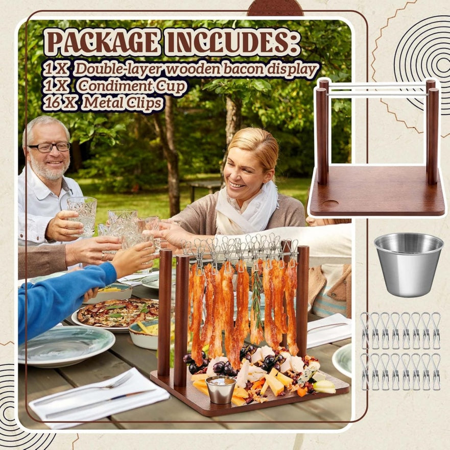 Multipurpose Portable Kitchen Grill Rack – Food Drying, Cooling & Party Utensil Organizer