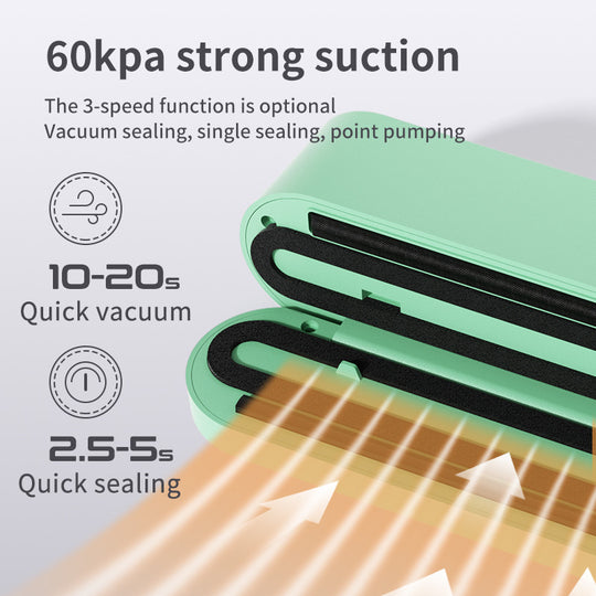 3 in 1 Portable Vacuum Food Sealers Food saver (MOQ 10 Sets)