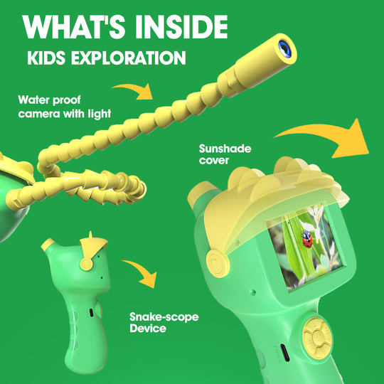 Snake Scope Kids Camera, Flexible Waterproof Explorer