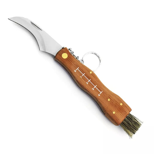Folding Camping Hunting Truffles Harvest Sharp Knives Natural Wood Handle Pocket knife