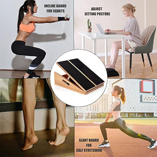Adjustable Incline Board and Calf Stretcher, Slant Board